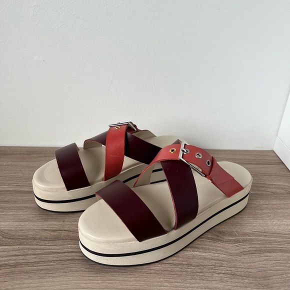 Want Les Essentiels Leather Platform Sandals Women's Sz 38 / 8 US - Picture 8 of 8